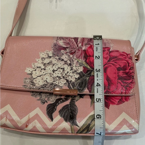 Ted Baker Floral Pink Crossbody Bag - Picture 11 of 15